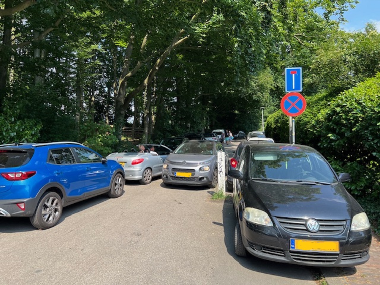 Verkeerssituatie rond het bad
